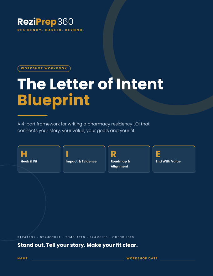 The Letter of Intent Blueprint cover